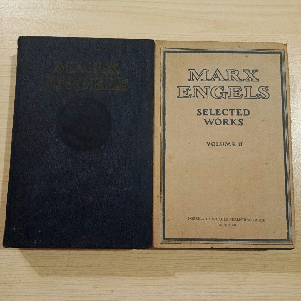 Buku Marx Engels Selected Works Volume 1-2