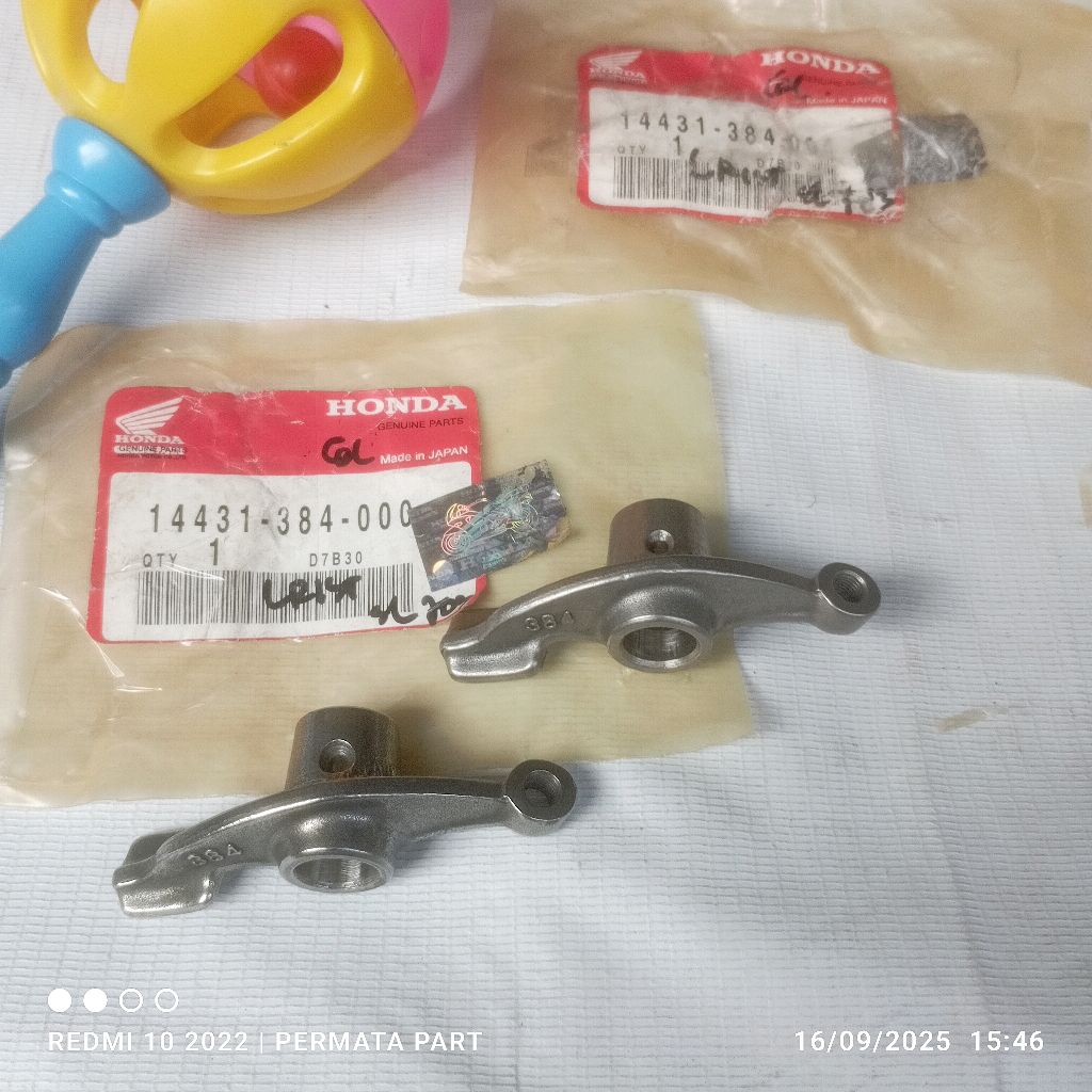 templar pelatuk klep set honda gl100 gl 100 cb100 cb 100 384 japan jepang nos new old stok ori origi