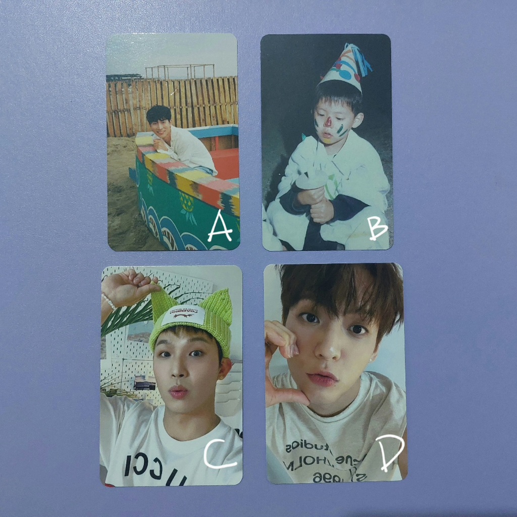 Photocard BTOB Eunkwang Minhyuk Hyunsik This is Us Hour Moment Wind and Wish