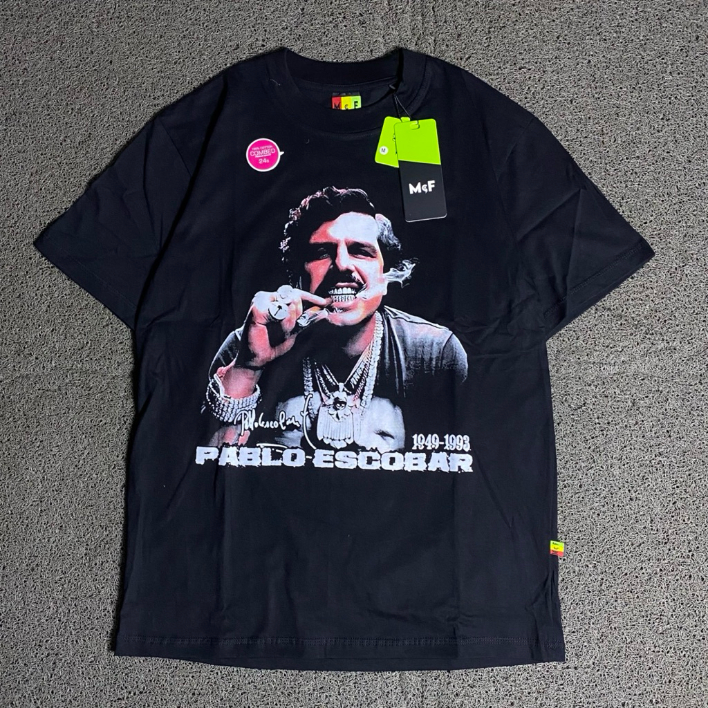 TSHIRT KAOS REGULER MCF SUPPLY CO ORIGINAL Pablo Escobar