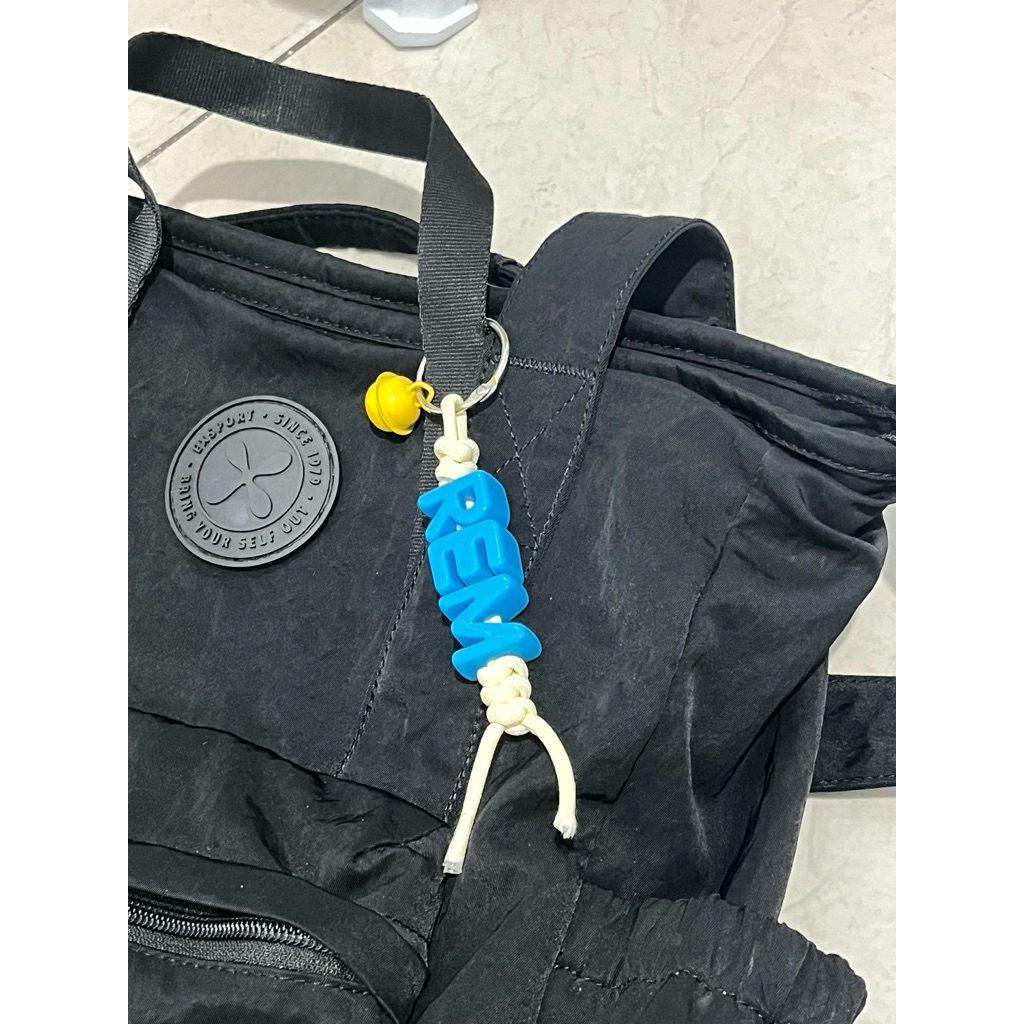 [READY STOCK ] Keychain Huruf Nama REM - Gantungan Kunci Mark Lee NCT | Aksesoris Kpop Lucu