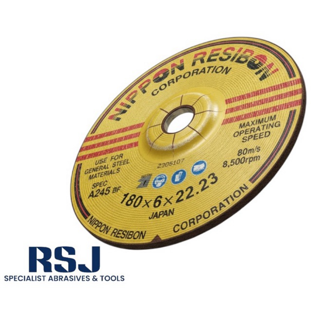Batu gerinda poles 7 inch x 6 mm Nippon resibon