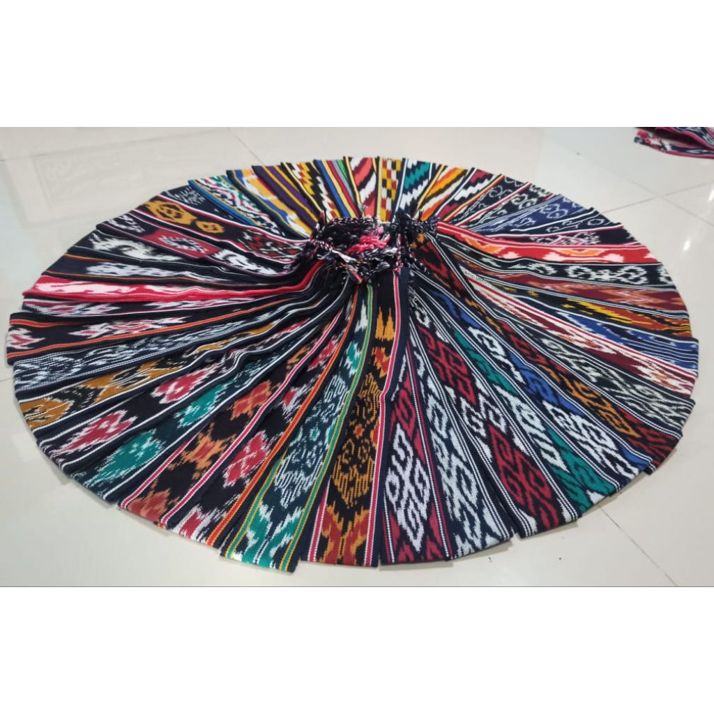Ikat Kepala Tenun Etnik Tradisional/Syal selendang Tenun ikat Motif sumba Ntt,Asesoris Souvenir