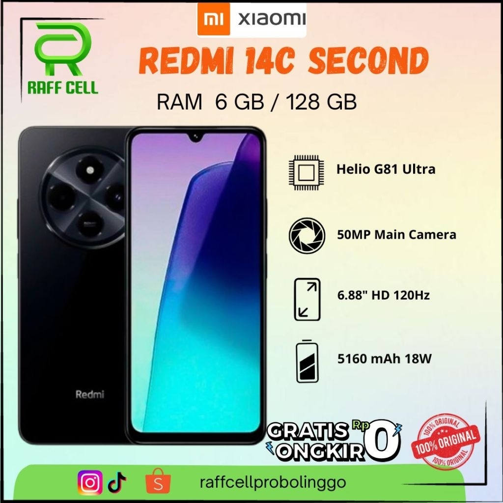 REDMI 14C SECOND
