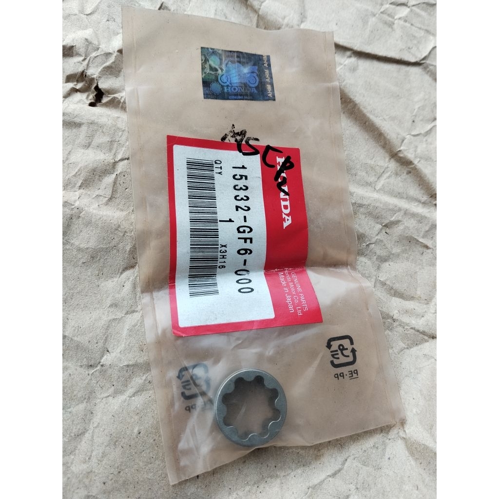 rotor oli rotor pompa oli gigi pompa oli rotor gear Honda win WIN Win 100 original Japan NOS