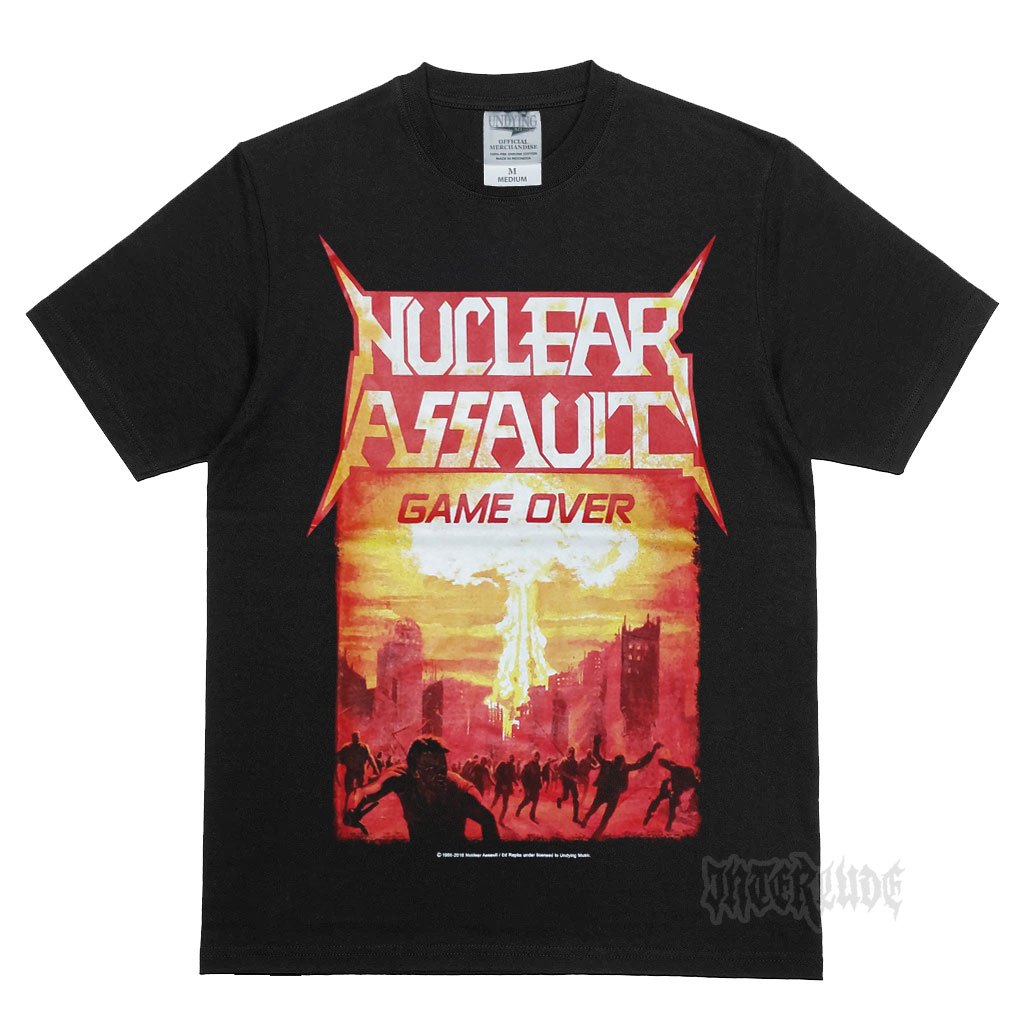 T-SHIRT – NUCLEAR ASSAULT – GAME OVER