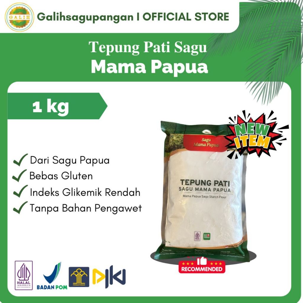 Tepung Pati Sagu Mama Papua