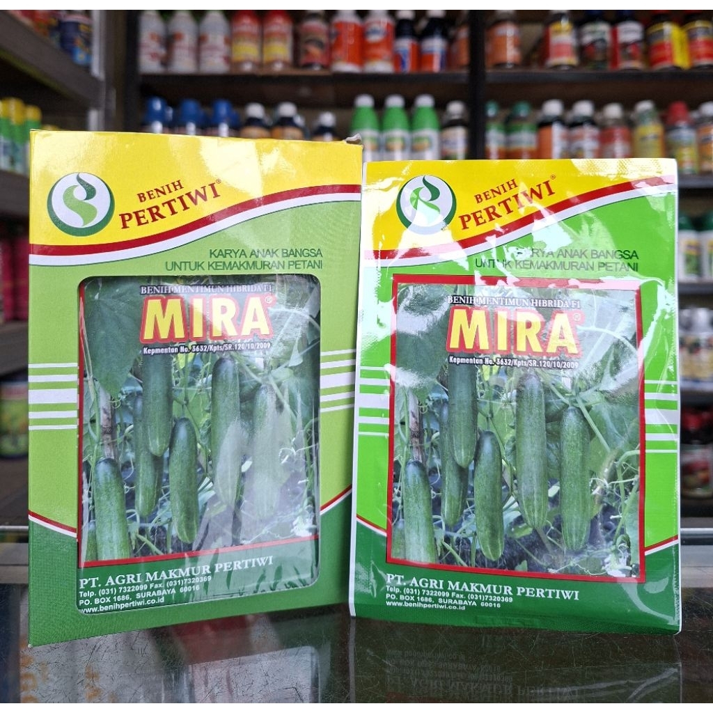 Benih Bibit Timun Mira Isi 25 Gram