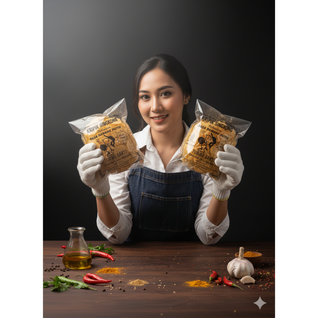 

Best Seller - Kripik Singkong Turbo Sakti / Keripik Singkong Turbo Sakti Rasa Bawang Putih Original