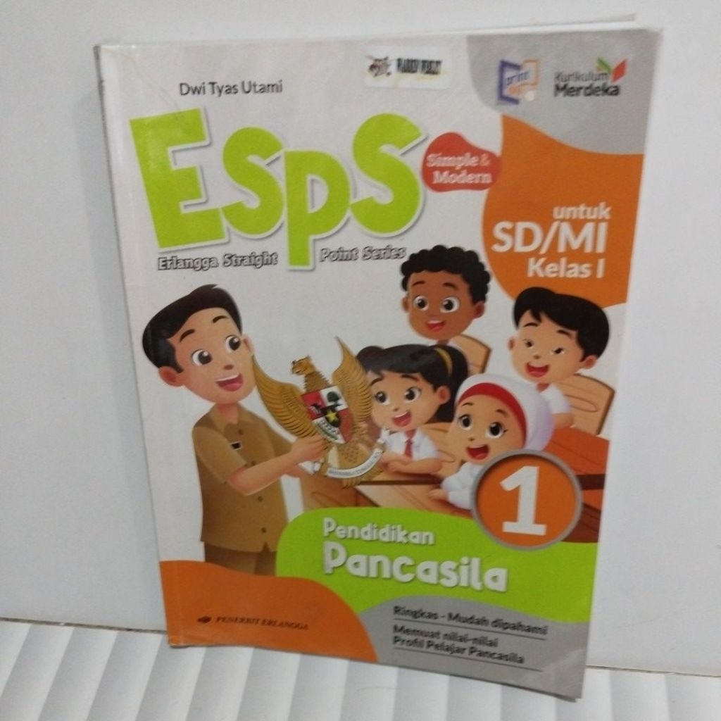 ESPS PENDIDIKAN PANCASILA SD KELAS 1 BEKAS