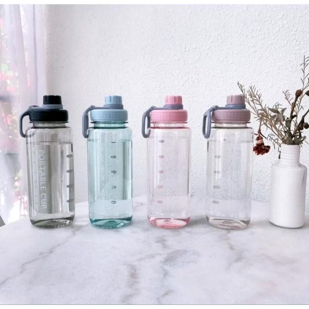 Botol Minum 1 Liter Motif Simple – Relax & Portable Cup