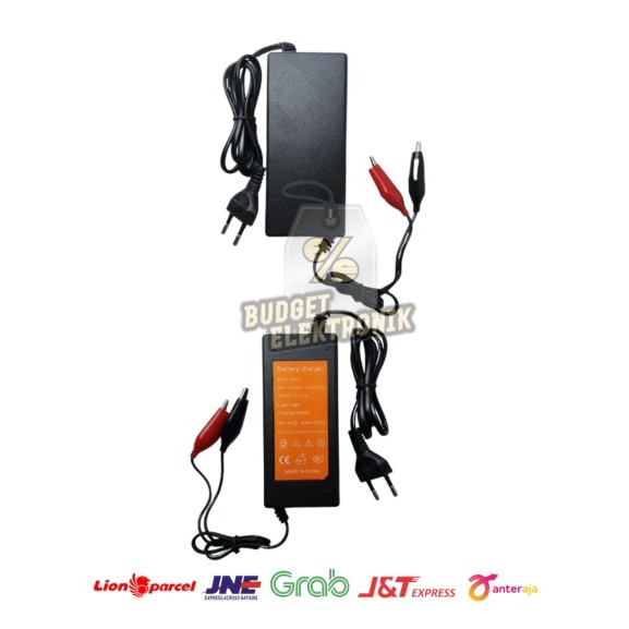 Charger Aki 12V / 5A Pengisi Daya Cepat Aki 12Volt 5Ampere 220Watt Smart Charger