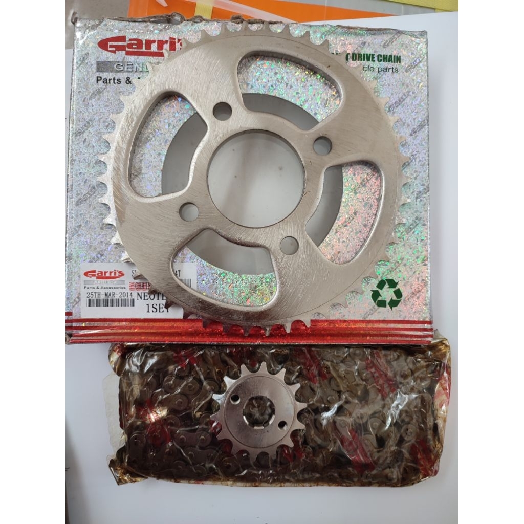 GIR SET GEAR PAKET GLPRO NEOTECH MEGAPRO LAMA HIU 14T 46T