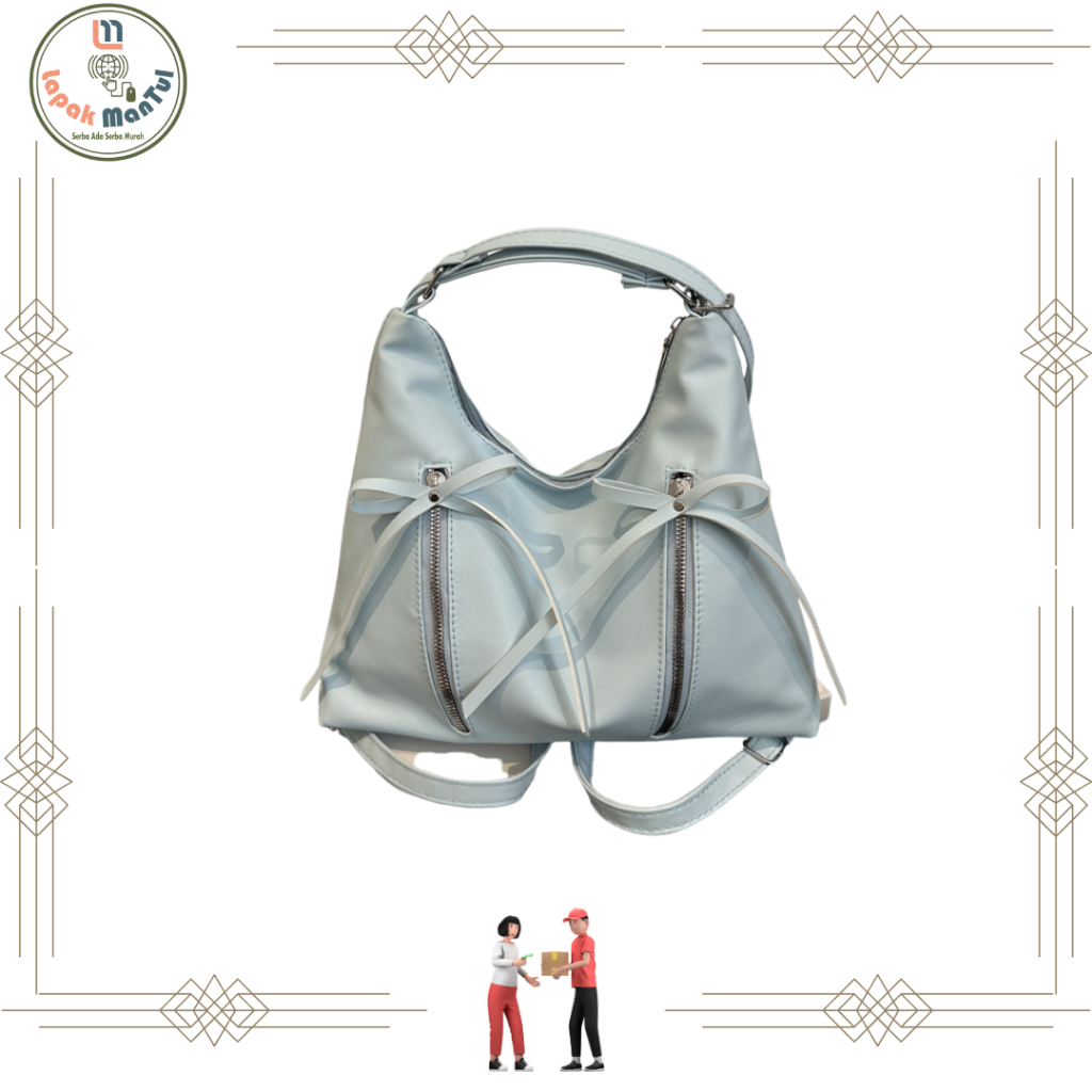 Tas Ransel Wanita Import Tas Bahu Wanita 2 in 1 - 828