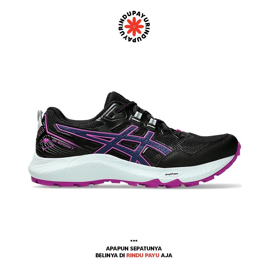 ASICS GEL-SONOMA 7 (1012B413-005) - Sepatu Gunung Sneakers Trail Running Sport Original