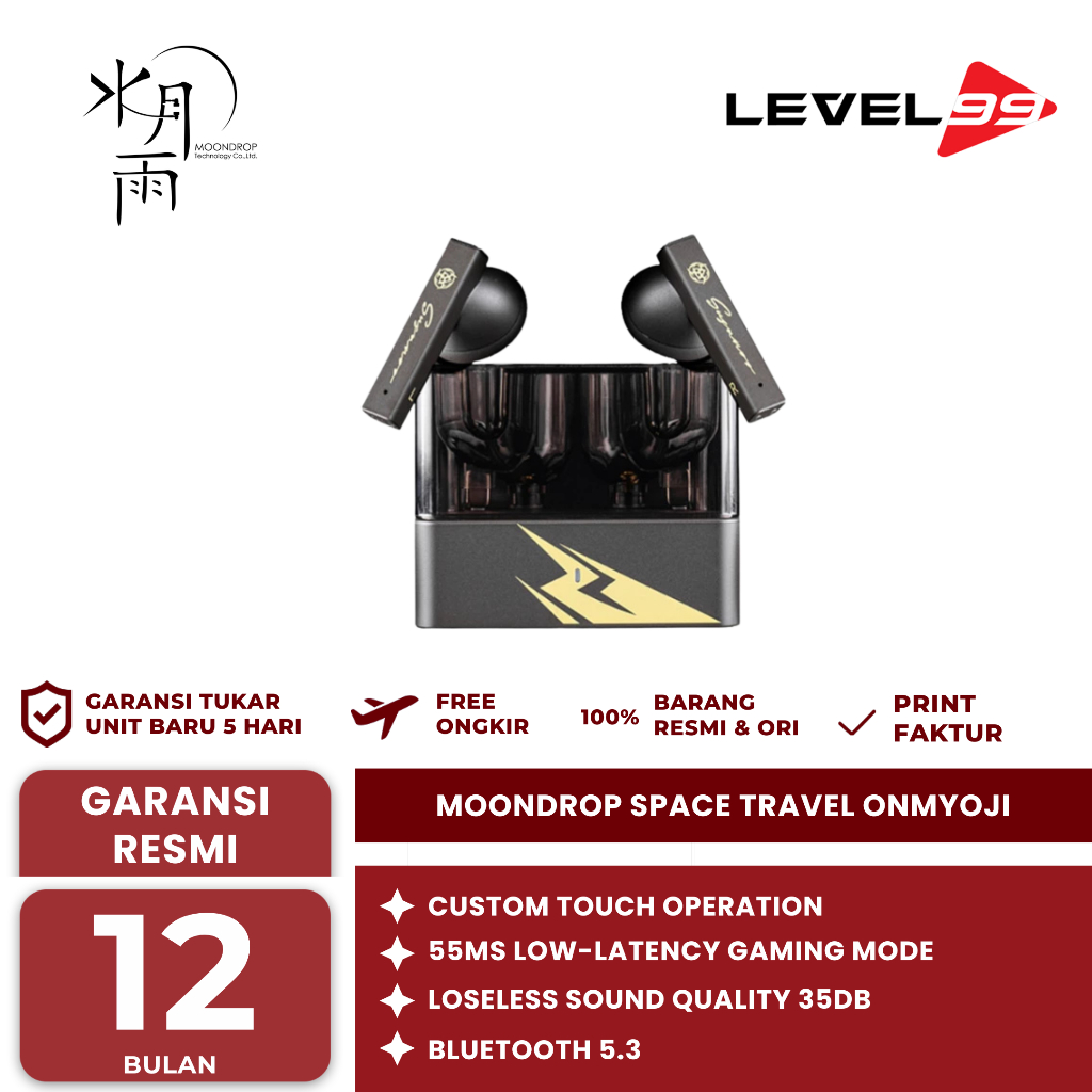 MOONDROP SPACE TRAVEL ONMYOJI ARENA SUSANOO EDITION TWS