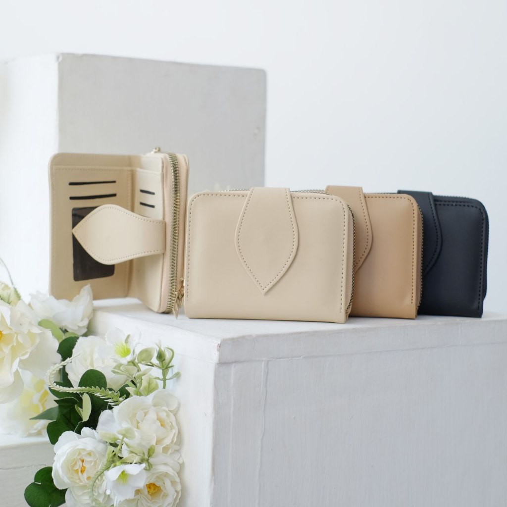 Dompet Leaf – Dompet Wanita Kekinian Simple dan Rapih