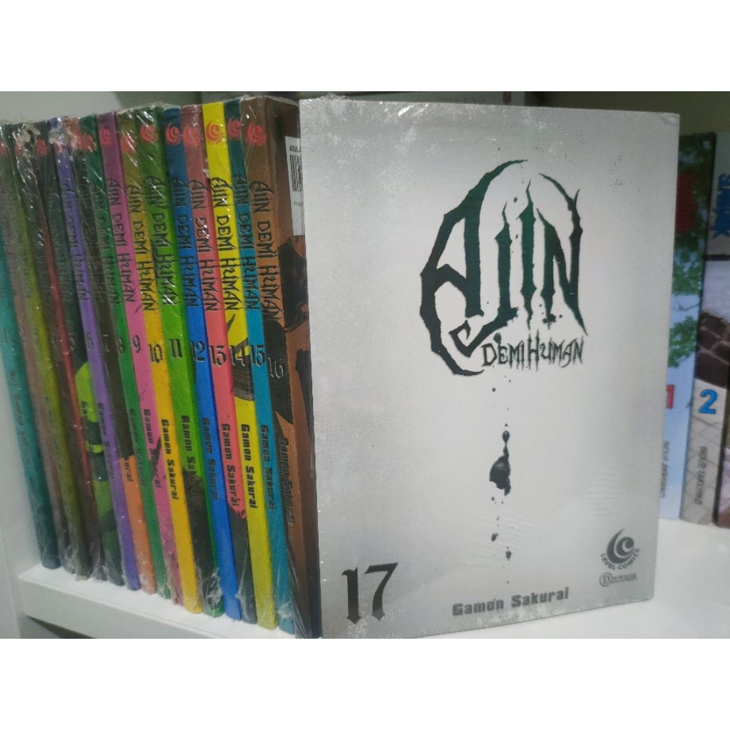 Komik Ajin Demi Human Set 1-17 Tamat Segel