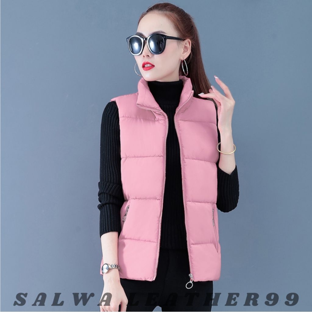 rompi bulu wanita/rompi musim dingin/rompi winter korea style/rompi wanita/vest outdoor/women style