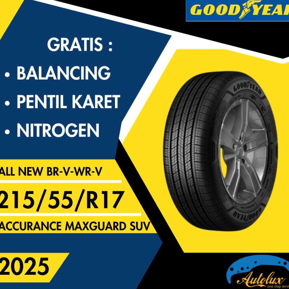 BAN MOBIL GOODYEAR 215/55 R17 ASSURANCE MAXGUARD 2025