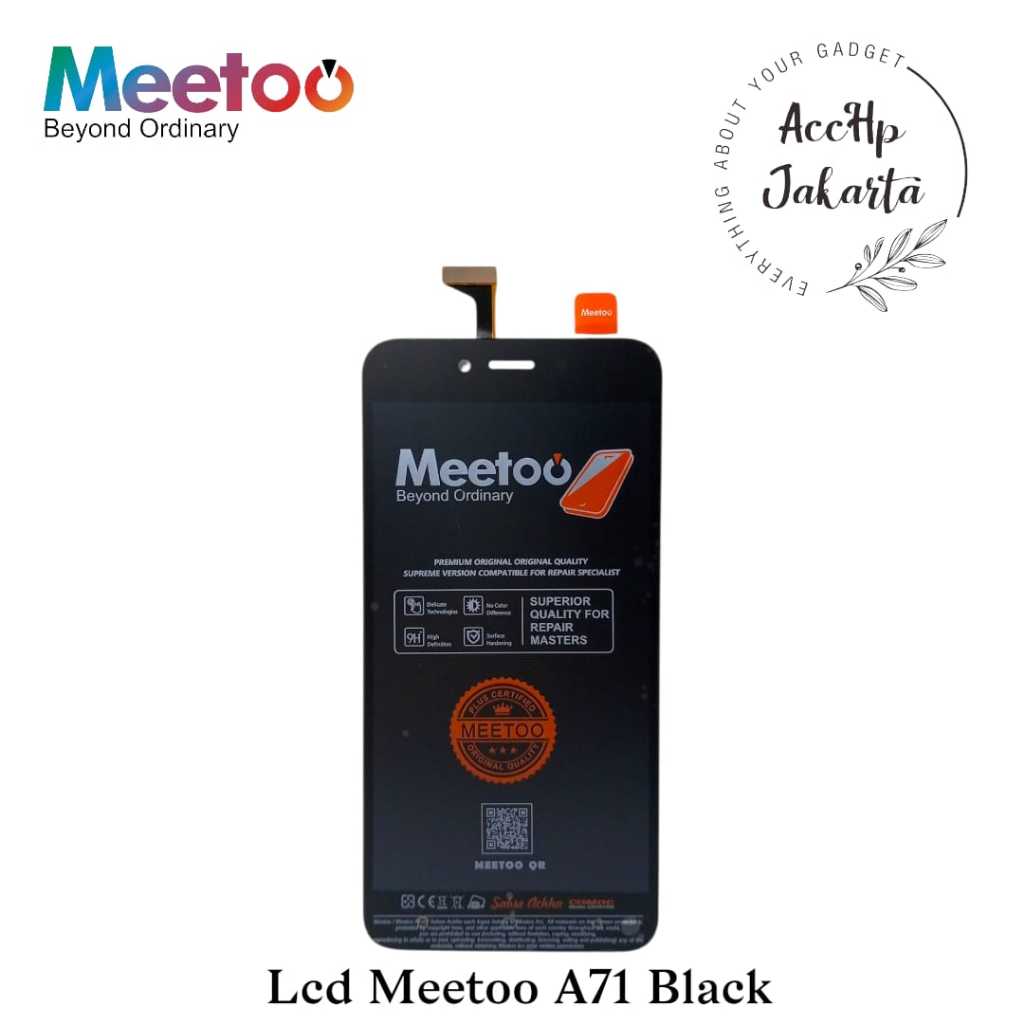 Lcd Touchscreen OPPO A71 Meetoo LCD A71 Black Original