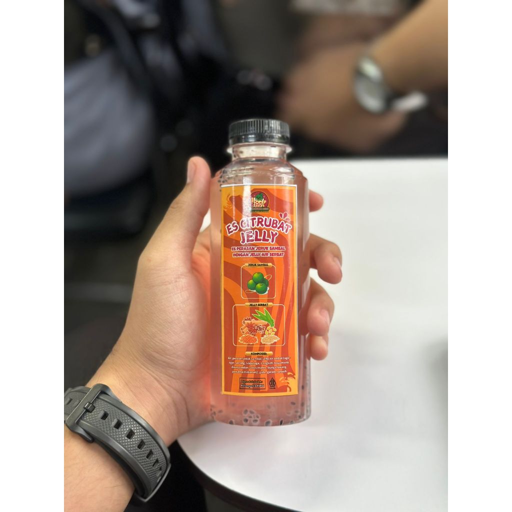 CITRUBAT JELLY (Es Perasan Jeruk Sambal Dengan Jelly Air Serbat) 250 ml