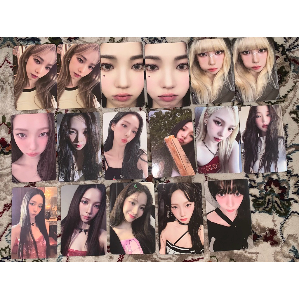 [READY] Official Photocard aespa Karina Zoom, Karmol, Karina Blonde