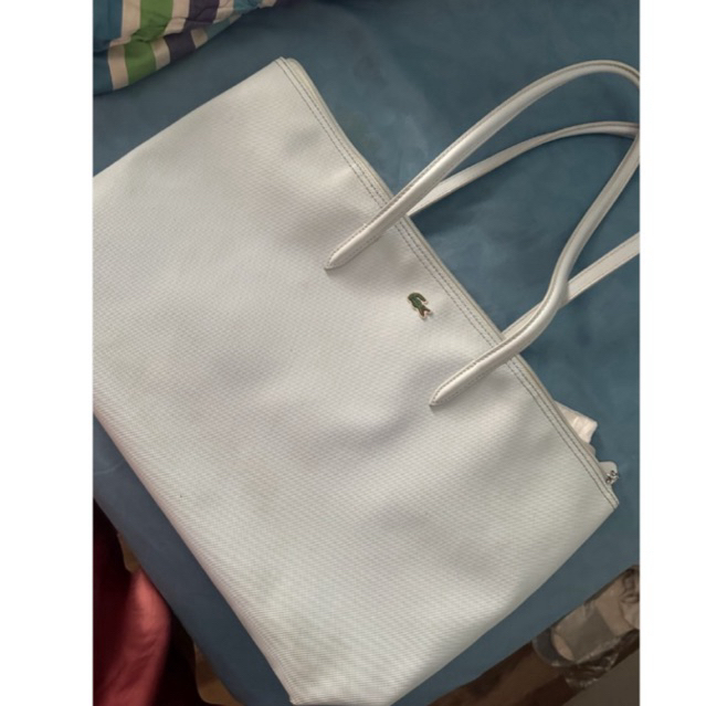 lacoste tote bag