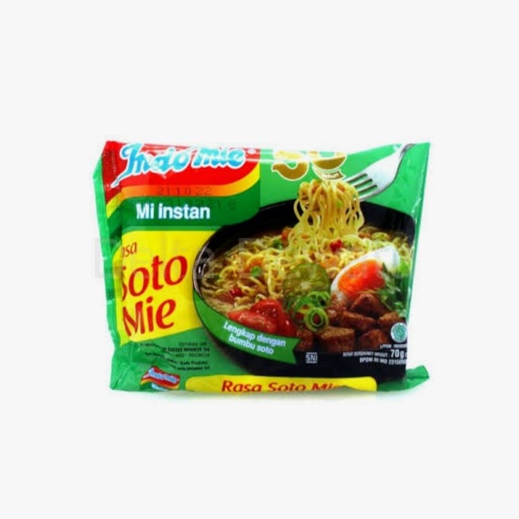 

INDOMIE SOTO 1KARTON ISI 40PCS / MIE RAS SOTO INDOMIE