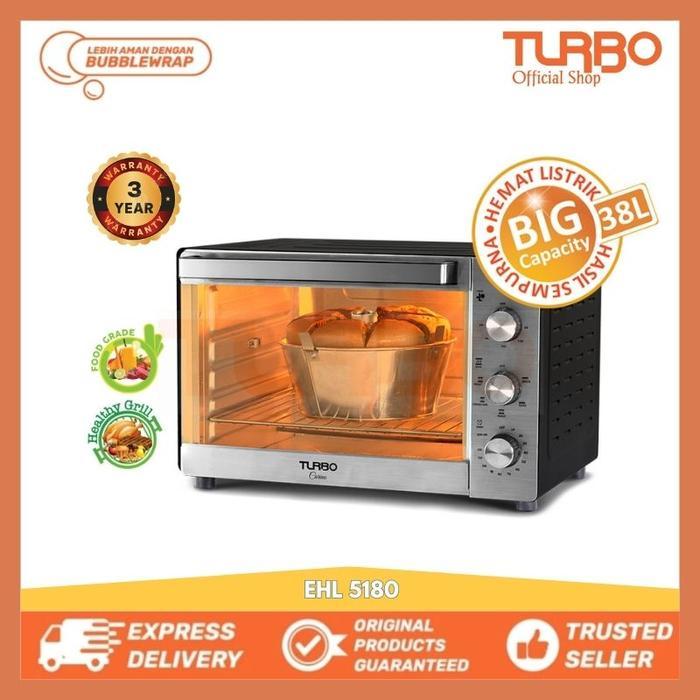 Turbo Electric Oven Toaster Listrik Carino EHL 5180 | EHL5180 - 38L