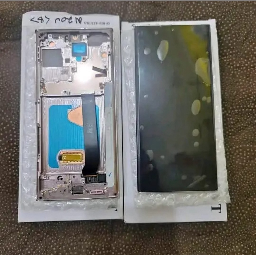 lcd samsung note 10 ori copotan