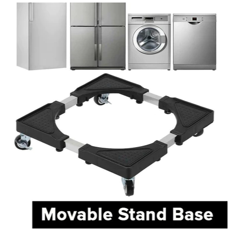 Roda Kulkas Dudukan Kulkas 2 Pintu / Kaki Kulkas Alas Kulkas Roda Kaki Multingsi