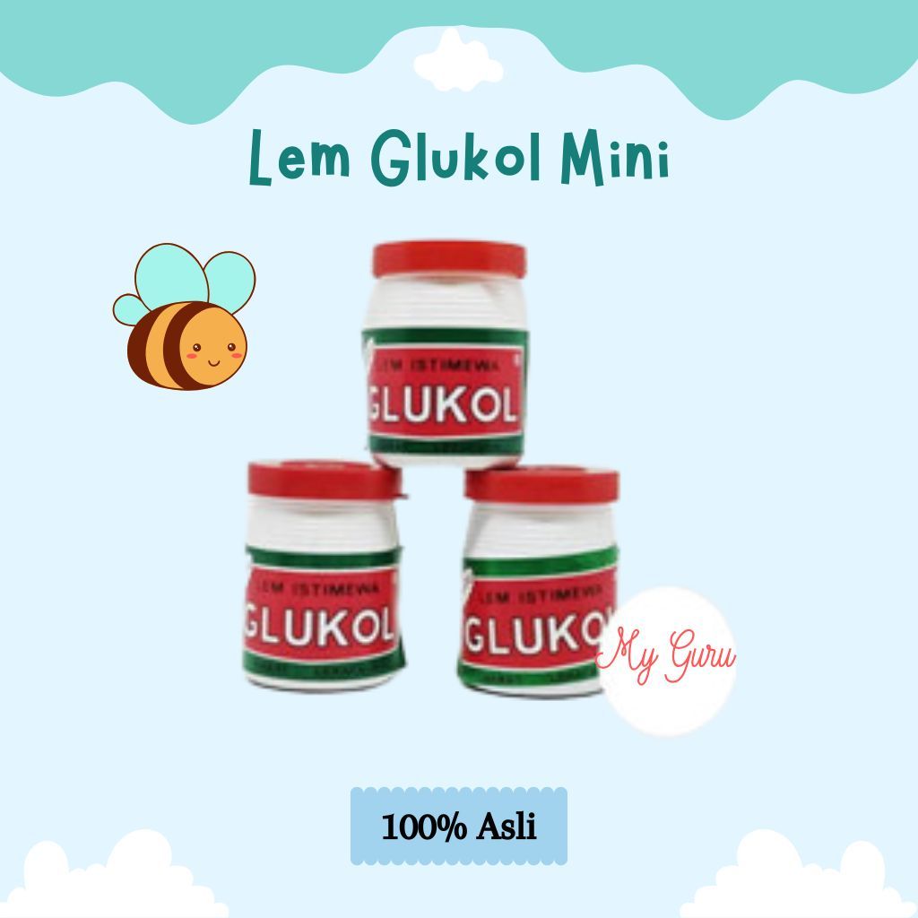 [PCS] GLUKOL MINI / LEM KERTAS GLUKOL MINI