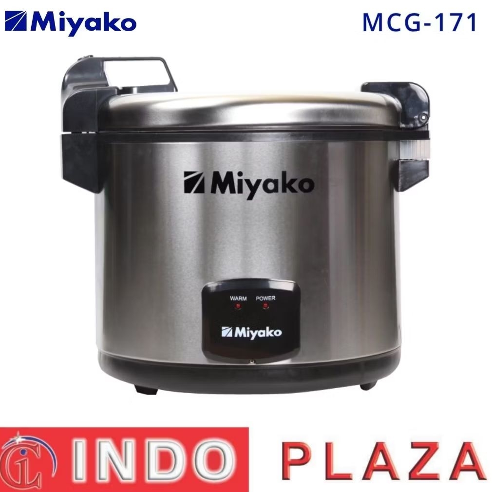 RICE COOKER MIYAKO STAINLESS BIG CAPACITY 6 LITER MCG-171