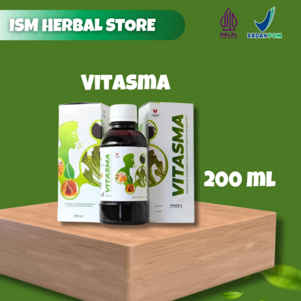 Vitasma Madu Herbal Asli Obat Batuk Asma BPOM || Vitasma Madu Herbal Asli Untuk Sesak Nafas BPOM