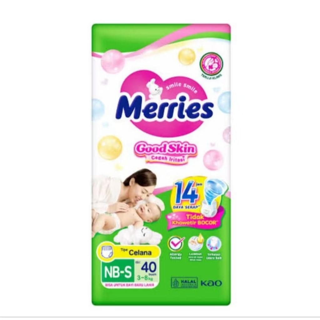 popok merries S 40 | pempers merries S 40 1 bal