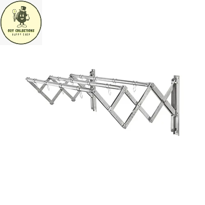 Jemuran dinding akordeon 100 x 80 LIVEO anti karat