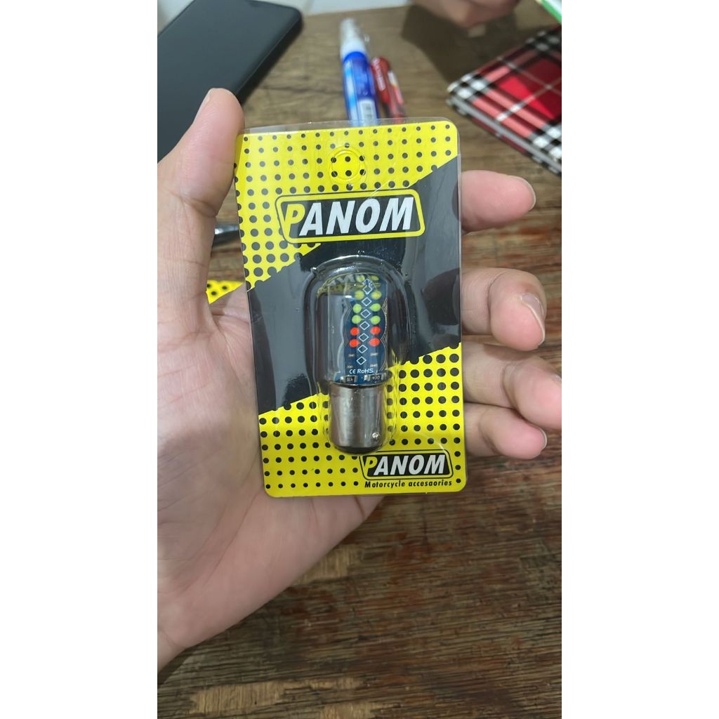 Panom Lampu Rem RGB 32 LED Mode Nyala Kedip Terang