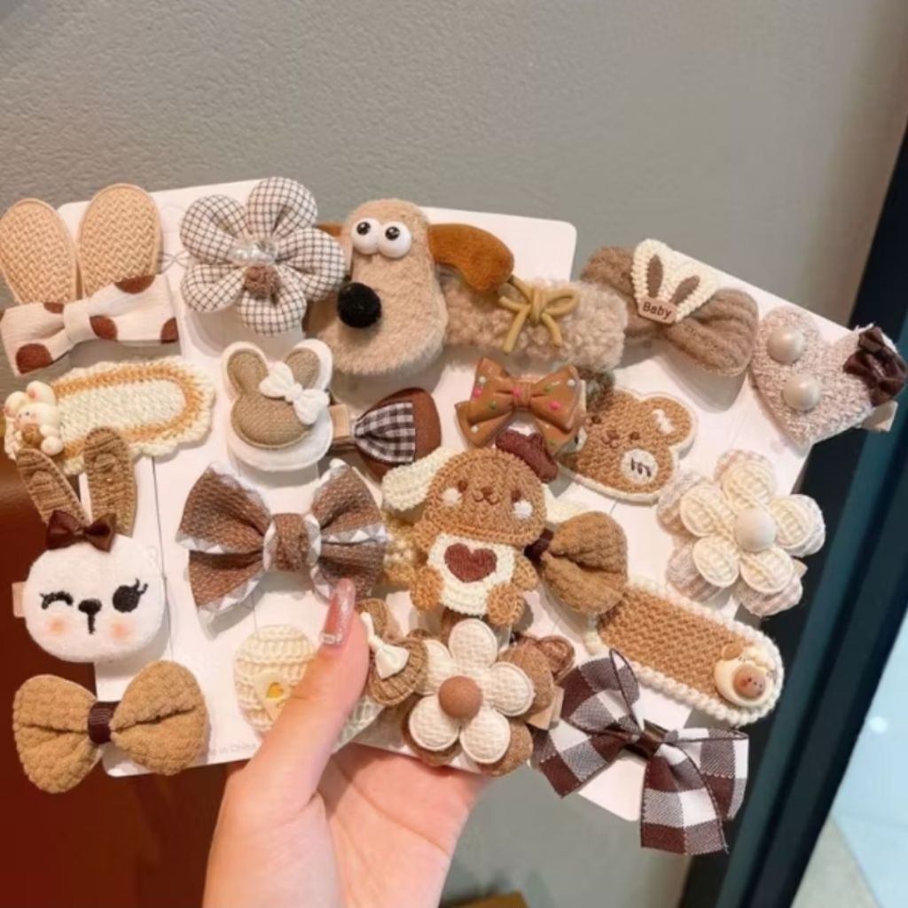 Hiasan Rambut Anak | 1 set isi 4 pasang