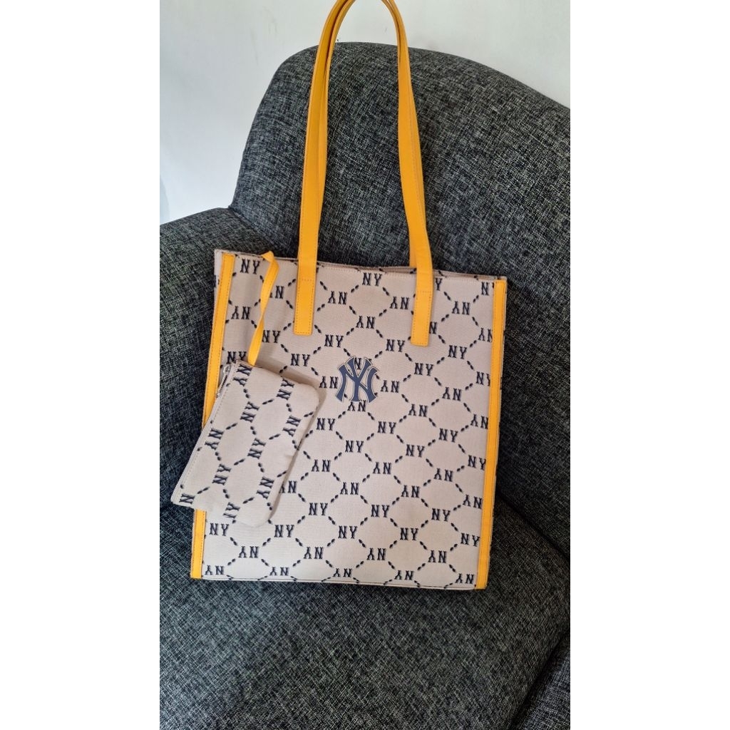 Mlb monogram  tote bag