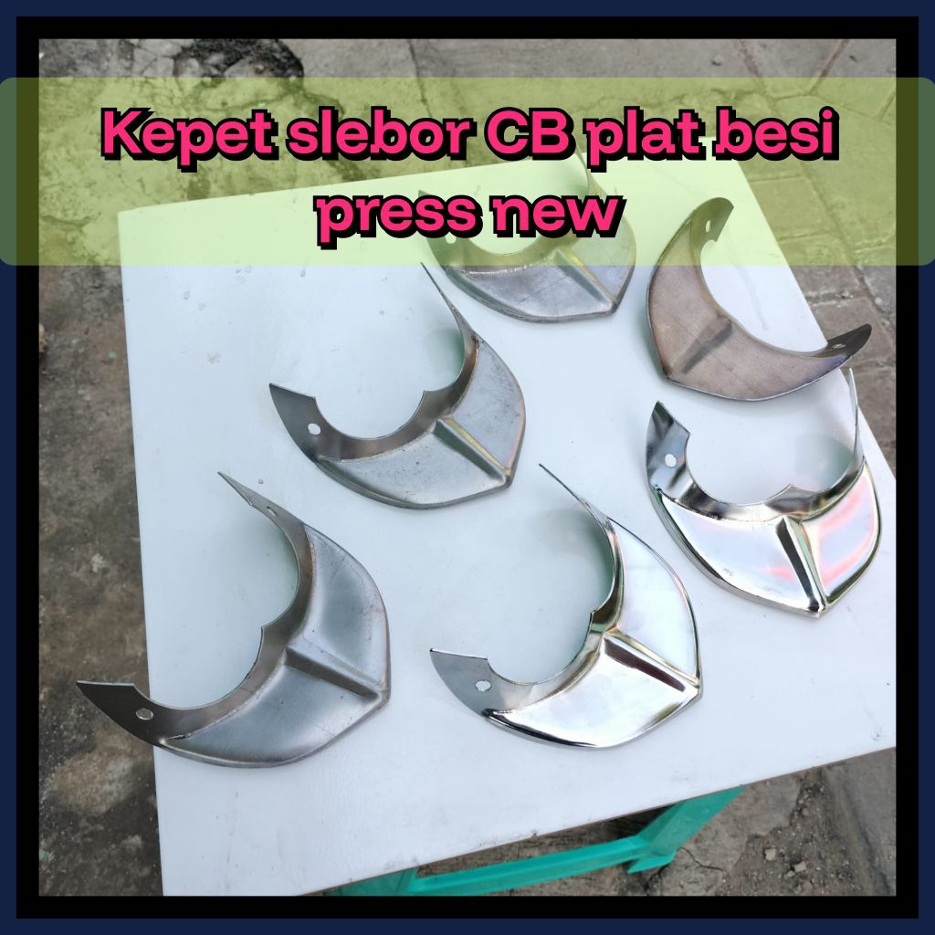 kepet slebor belakang CB besi press//kepet air slebor CB