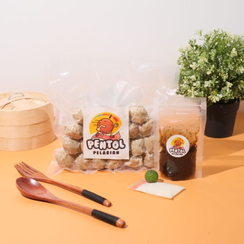 

PENTOL PELARIAN ( Pentol Surabaya) | isi 20 pcs | Saus Mayo Lada Hitam