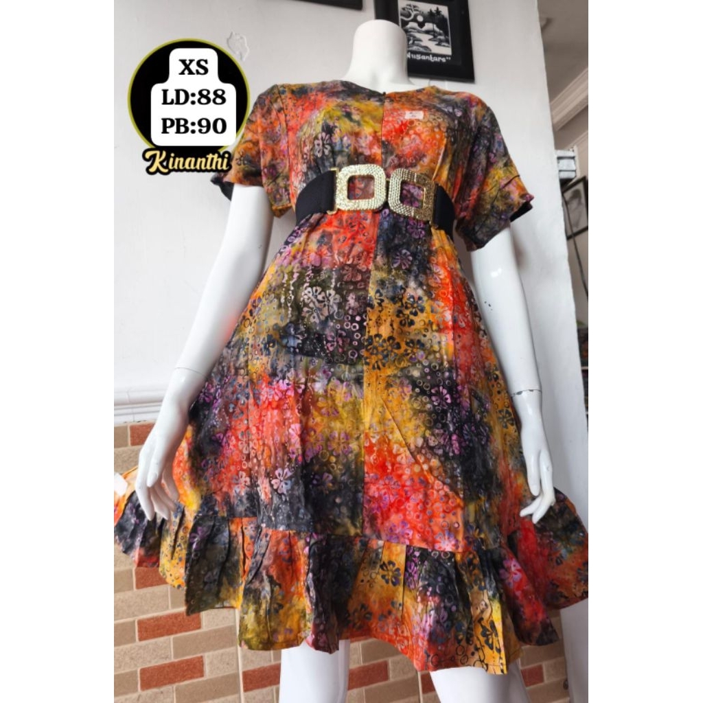 Daster Rampel Size XS by Kinanthi Batik Nusantara.