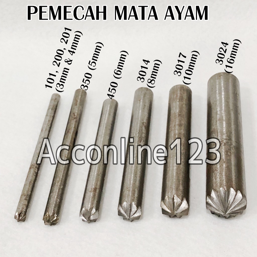 Pemecah Mata Ayam / Alat Pasang Mata Ayam Manual Per Pcs