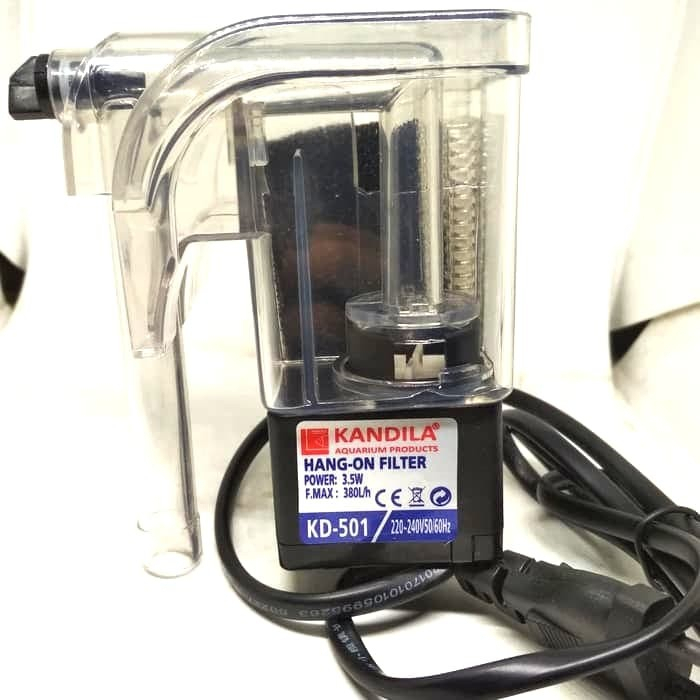 Filter Gantung Aquarium Hang On Filter Kandila KD 501