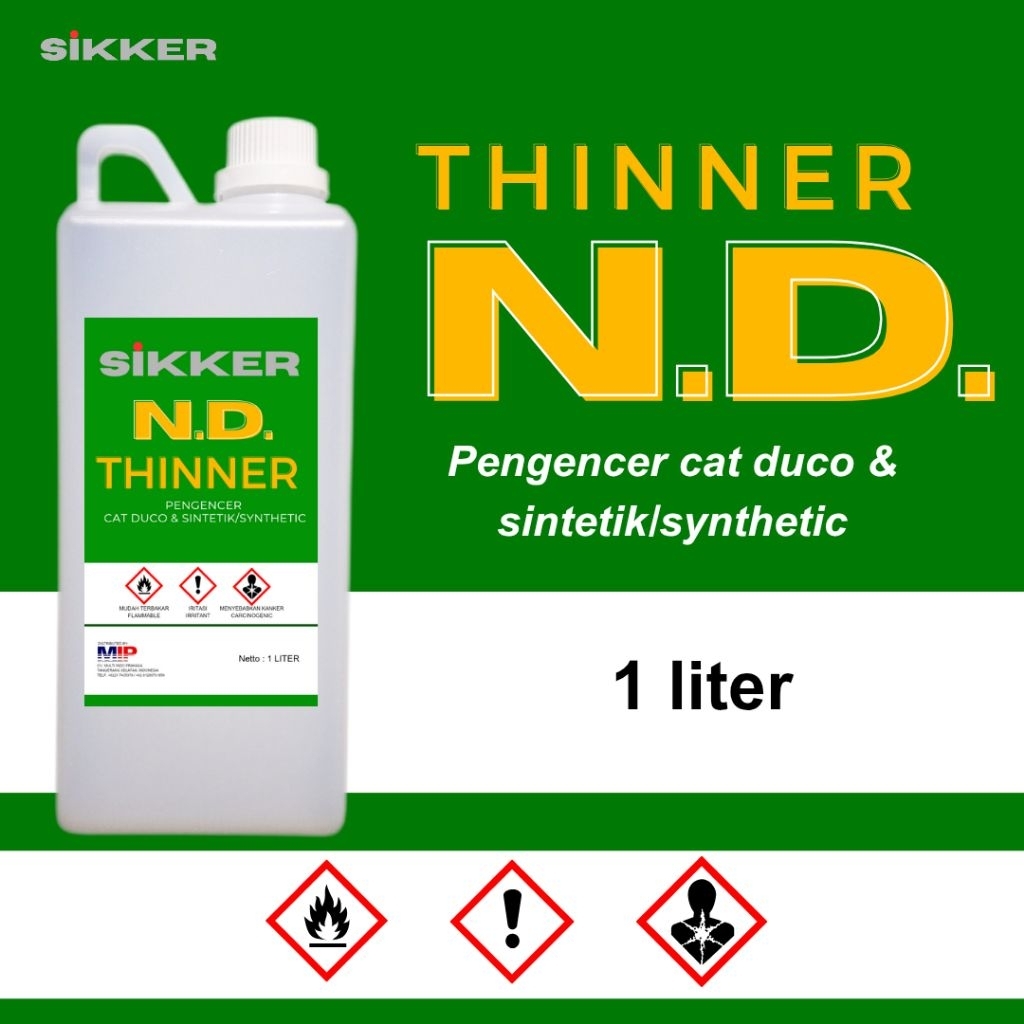 Thinner ND - Thiner ND - tiner ND 1 liter