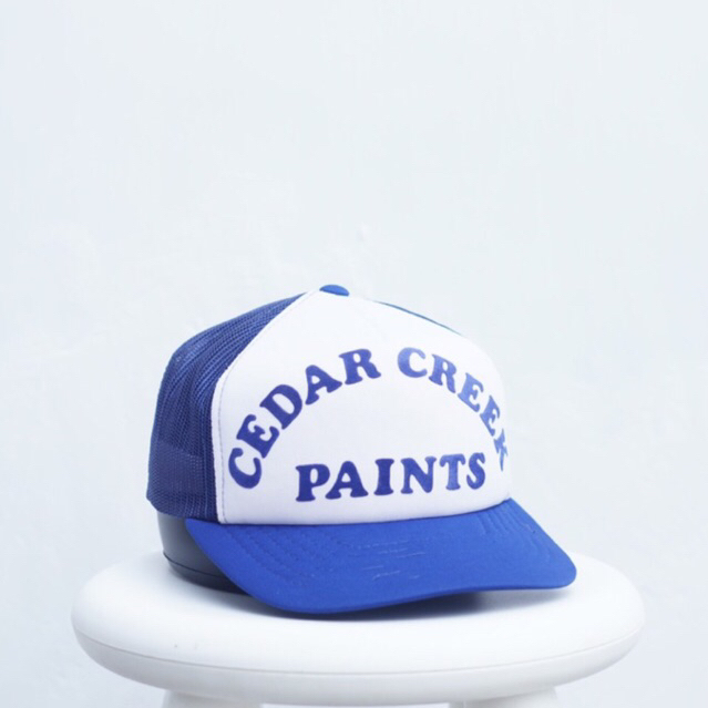 Vintage Yupoong Cedar Creek Paint trucker hat