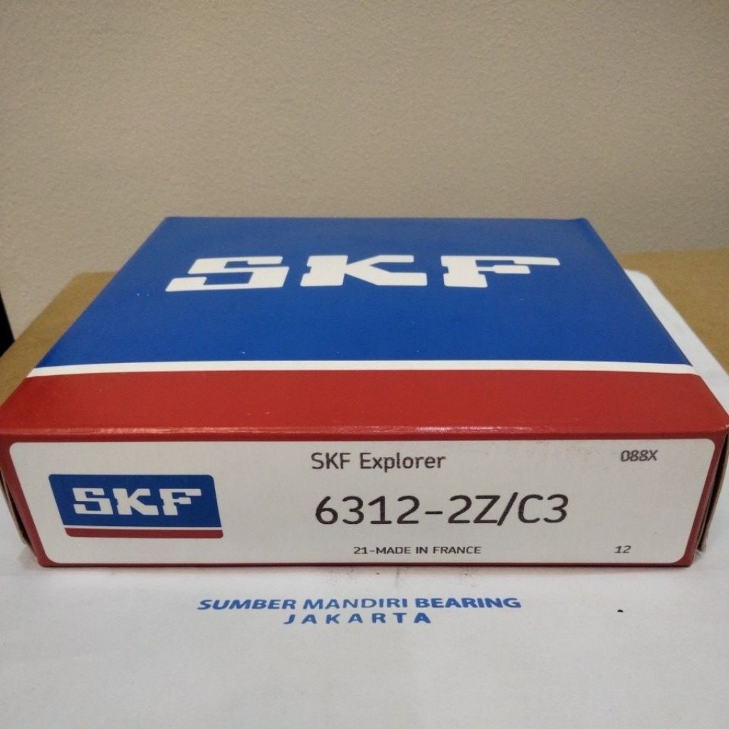 BEARING S K F 6312 2Z / C3 TUTUP BESI