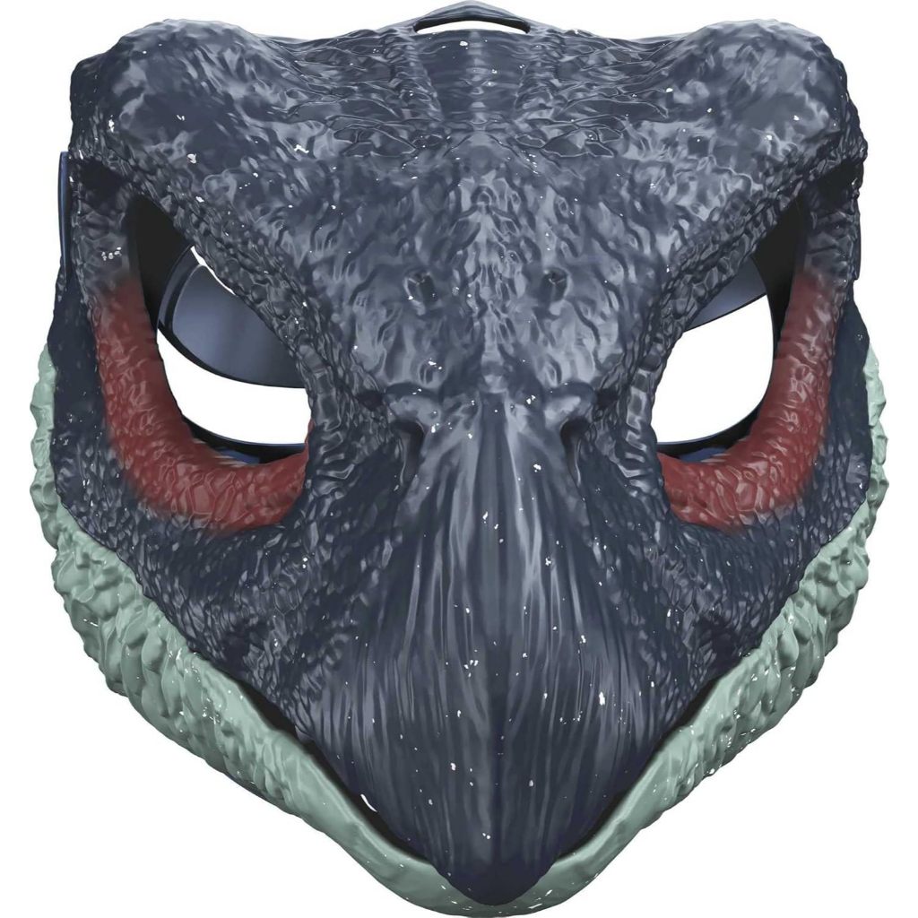 Mattel Jurassic World Dominion Dinosaur Mask, Therizinosaurus Dino Role-Play Toy & Costume Accessory