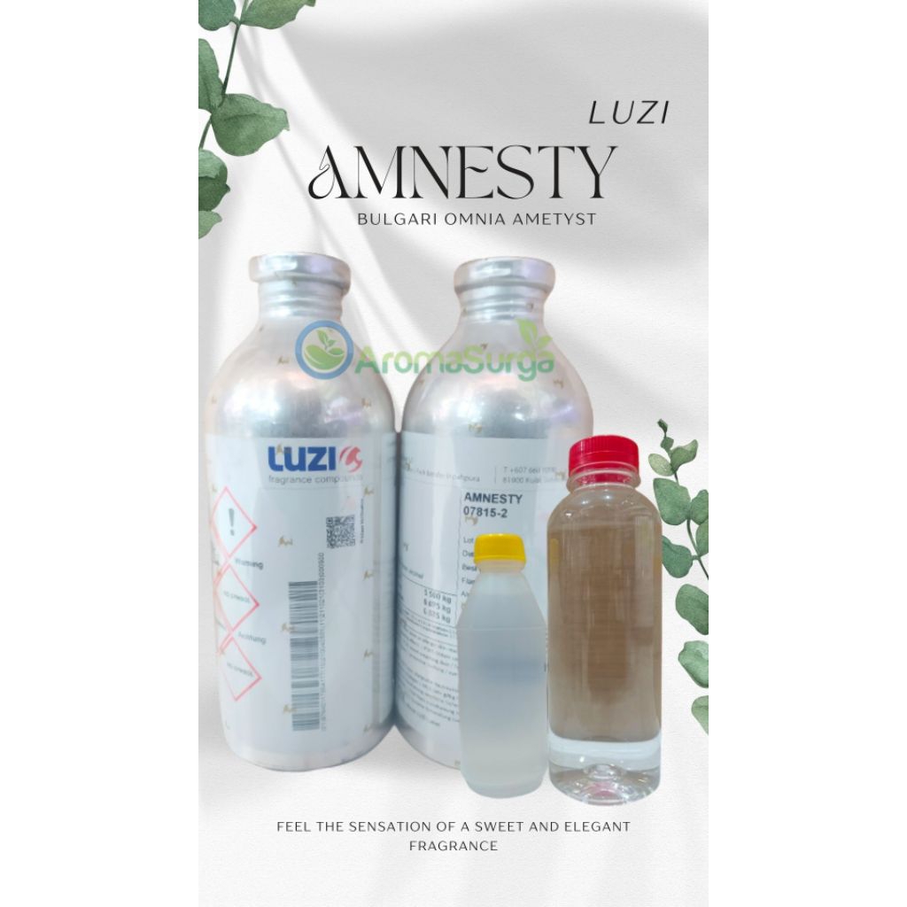 AMNESTY LUZI | BIBIT PARFUM LUZI 100% ASLI